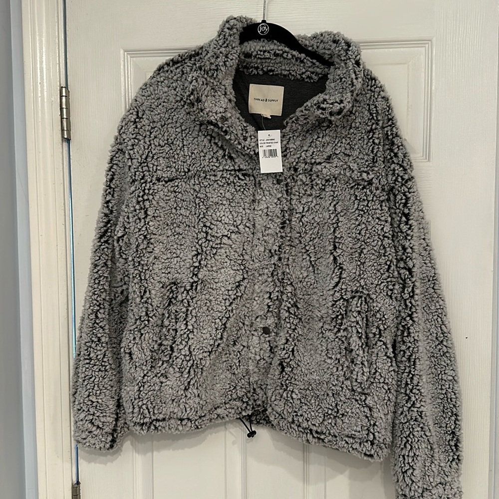 Woman’s large coat from Nordstrom